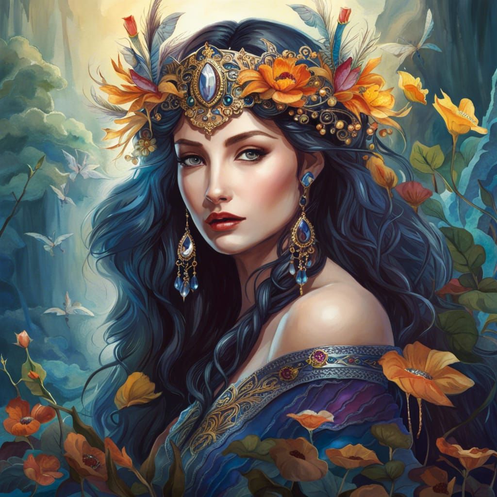 Queen Guinevere - AI Generated Artwork - NightCafe Creator