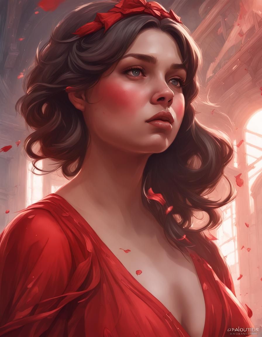 girl-in-red-dress-ai-generated-artwork-nightcafe-creator