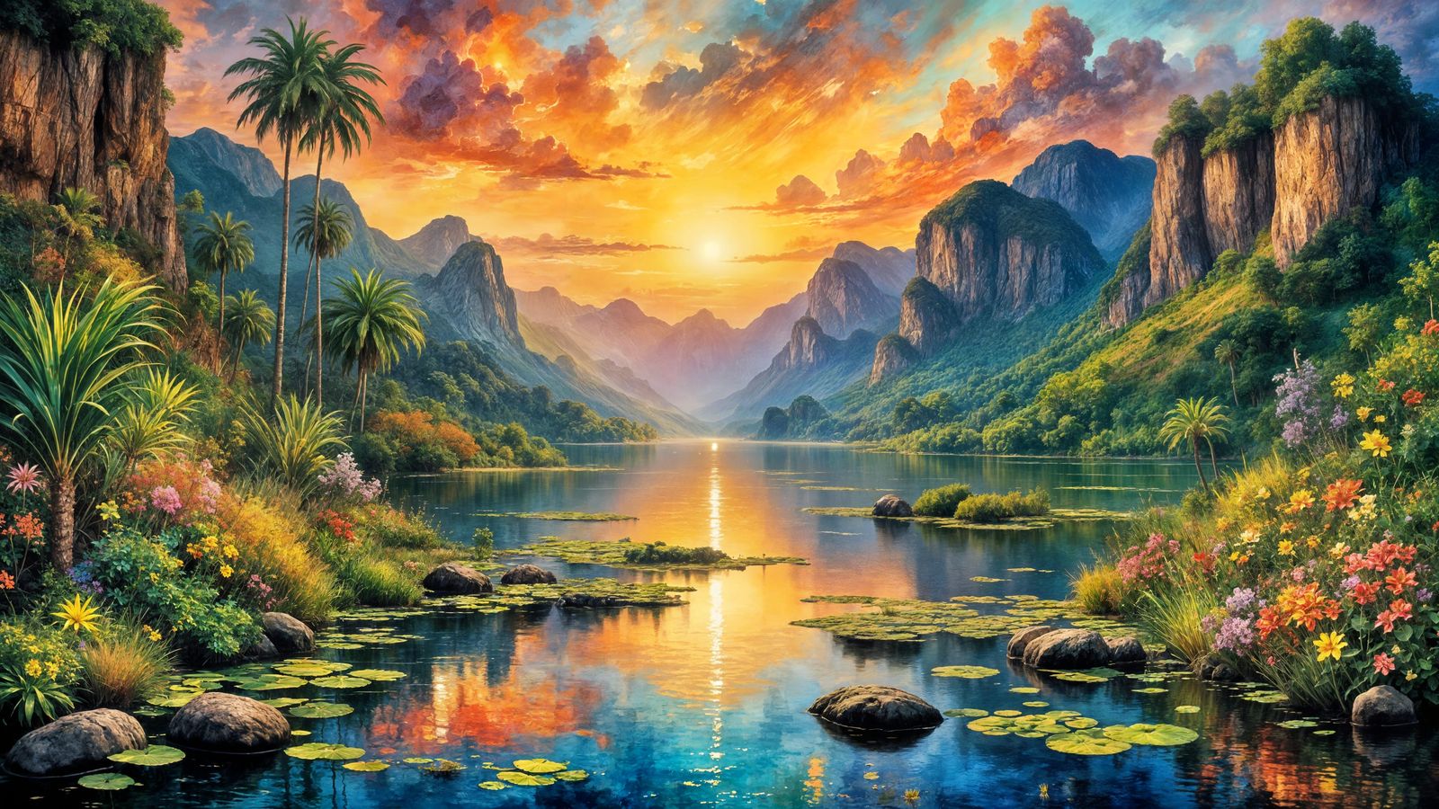 Tropical Fjord  by @Narolinus