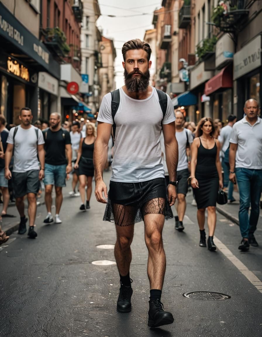 Walking to work