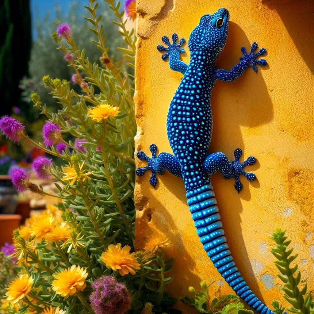 garden gecko
