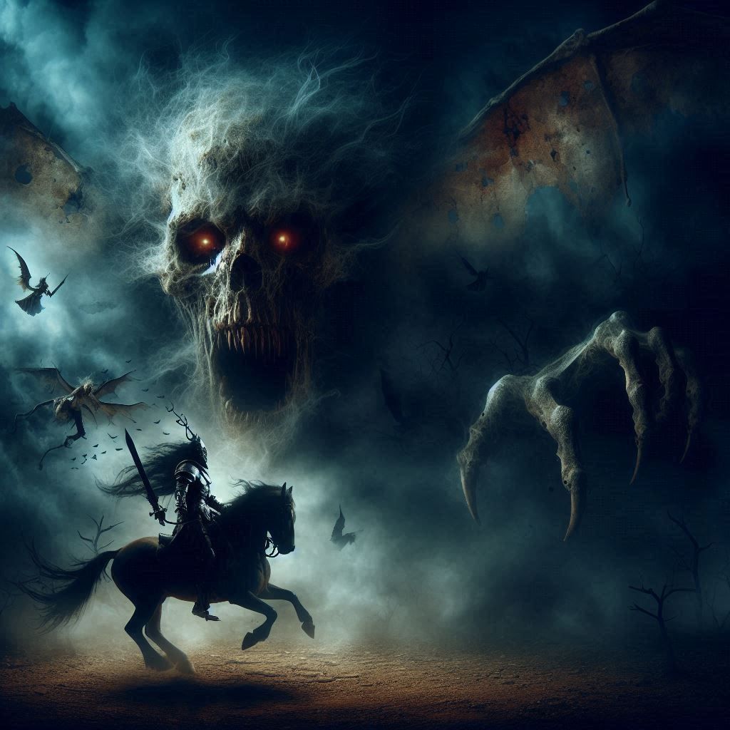 Dark macabre creation