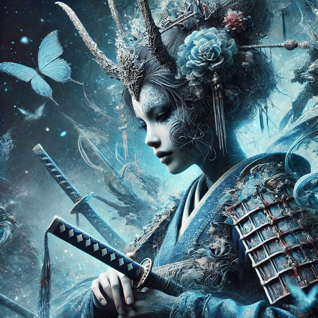 double exposure beautiful fantasy portrait landscape..