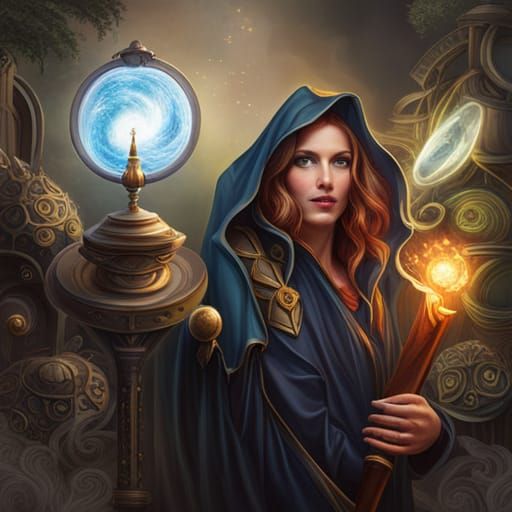 Spells and Sorcery - AI Generated Artwork - NightCafe Creator