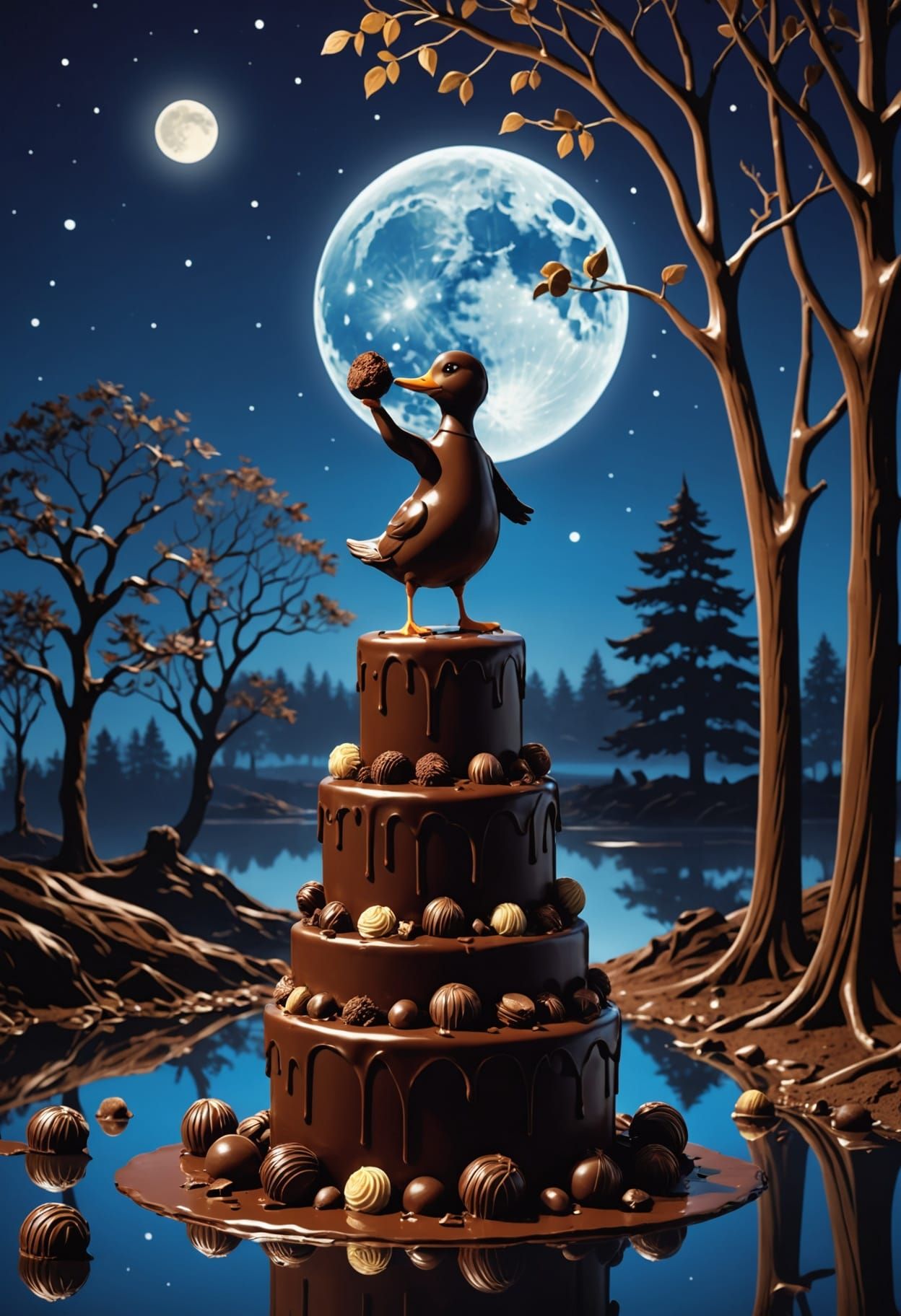 Chocolate Masterpieces  by @FarfOuille