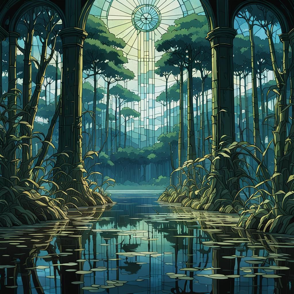 Forgotten chapel - AI Generated Artwork - NightCafe Creator