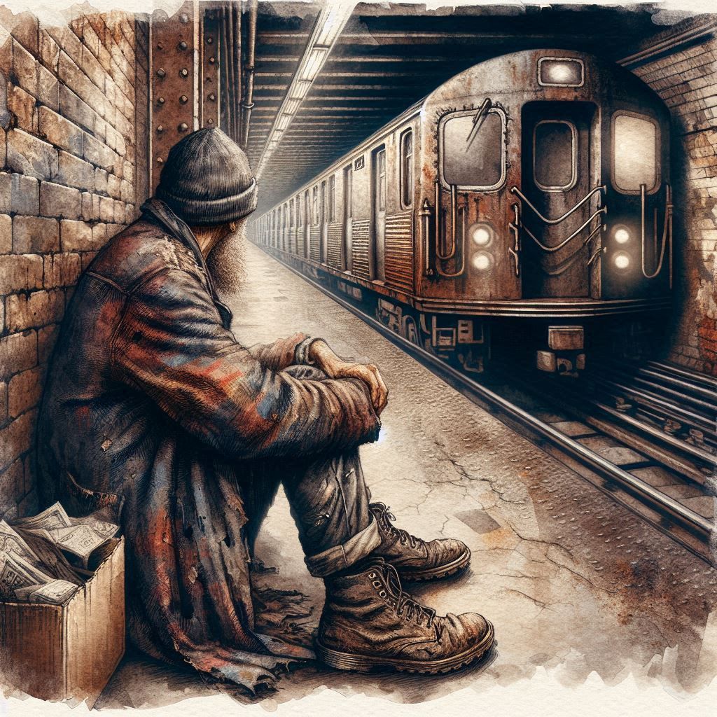 His home for the night