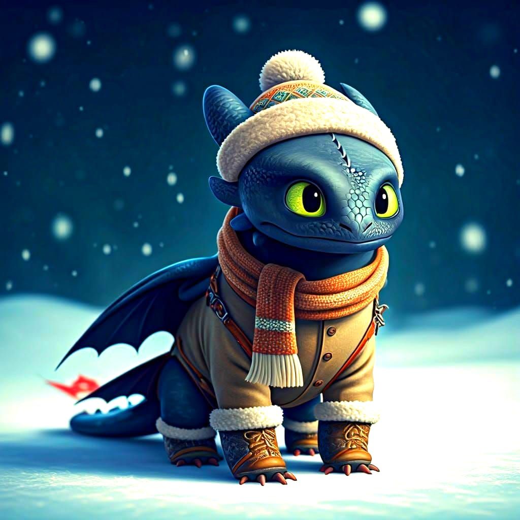 Midnight the last Night Fury