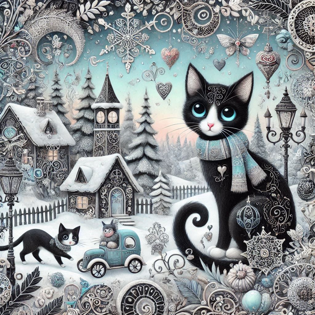 Once upon à time there was a kitty...  by @Kal Luir