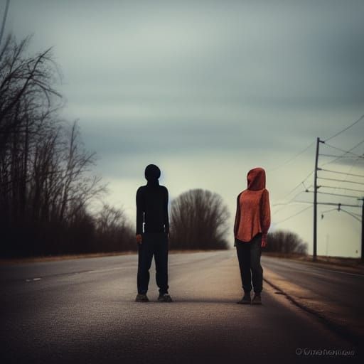 Broken People On A Desolation Road 4 AI Generated Artwork NightCafe MjpSpV3R8ev1qchbPeAO 1 Ggrnh