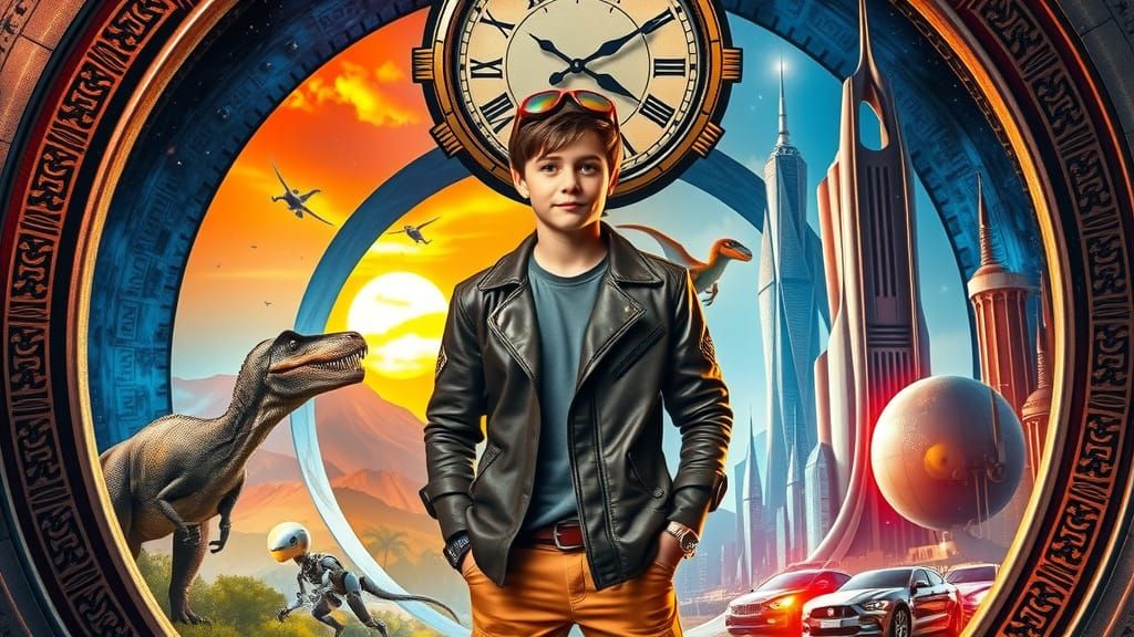 Journey Through Time  by @Zam