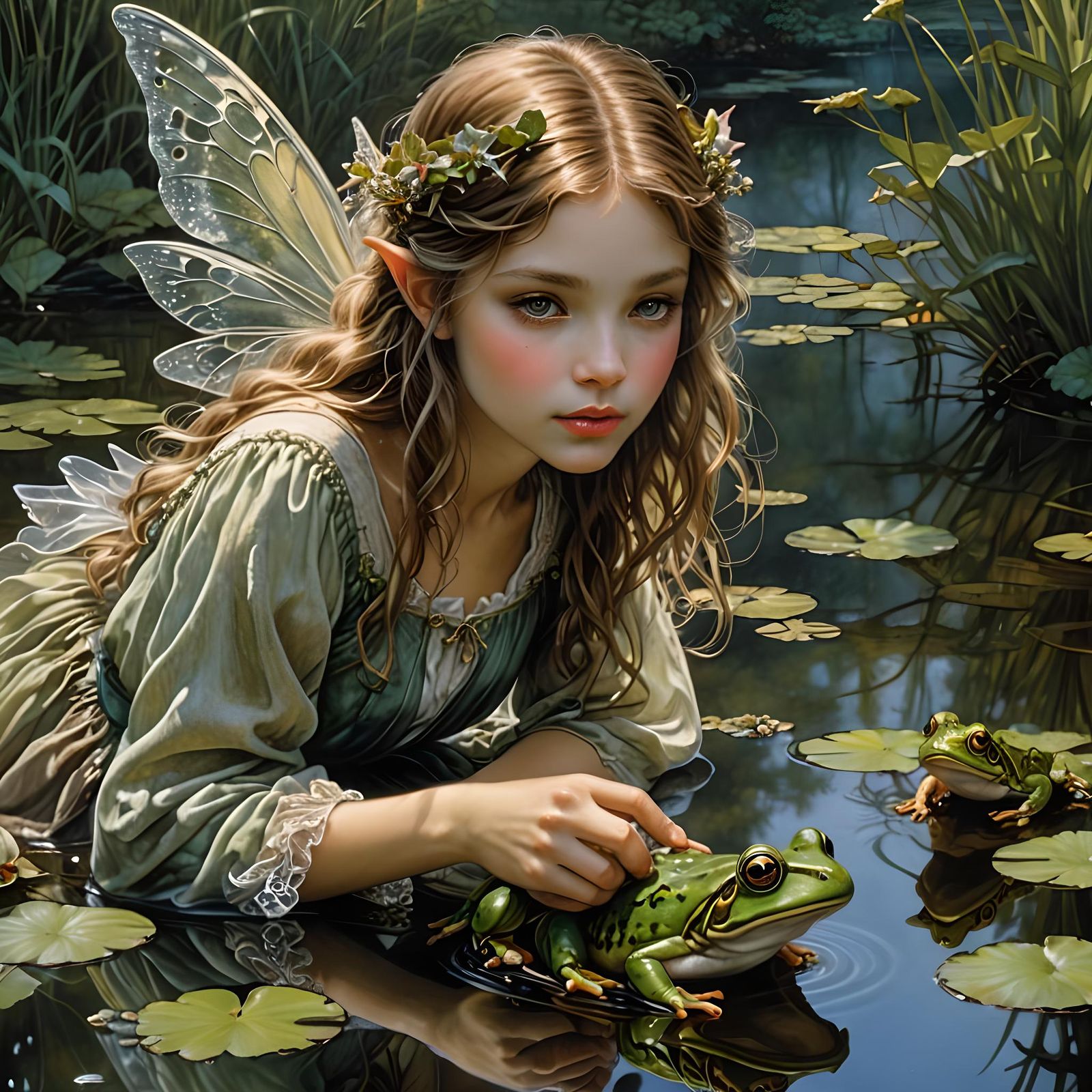 Warts and all  by @BRW