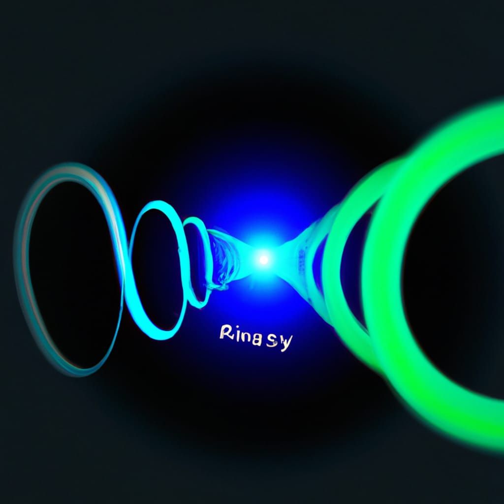 The "Rinasy Effect" occurs when blue squiggles and green squiggles meet
