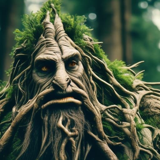 Treebeard of Fangorn Forest - AI Generated Artwork - NightCafe Creator