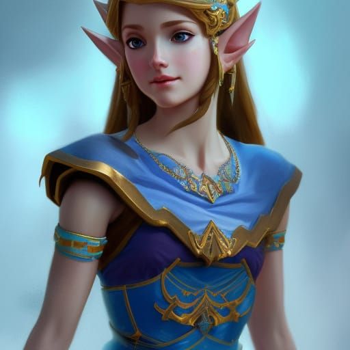 Zelda  by @Ninquelote