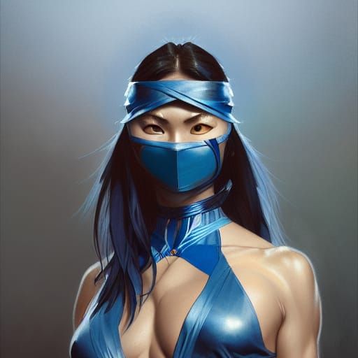 Princess Kitana from Mortal Kombat