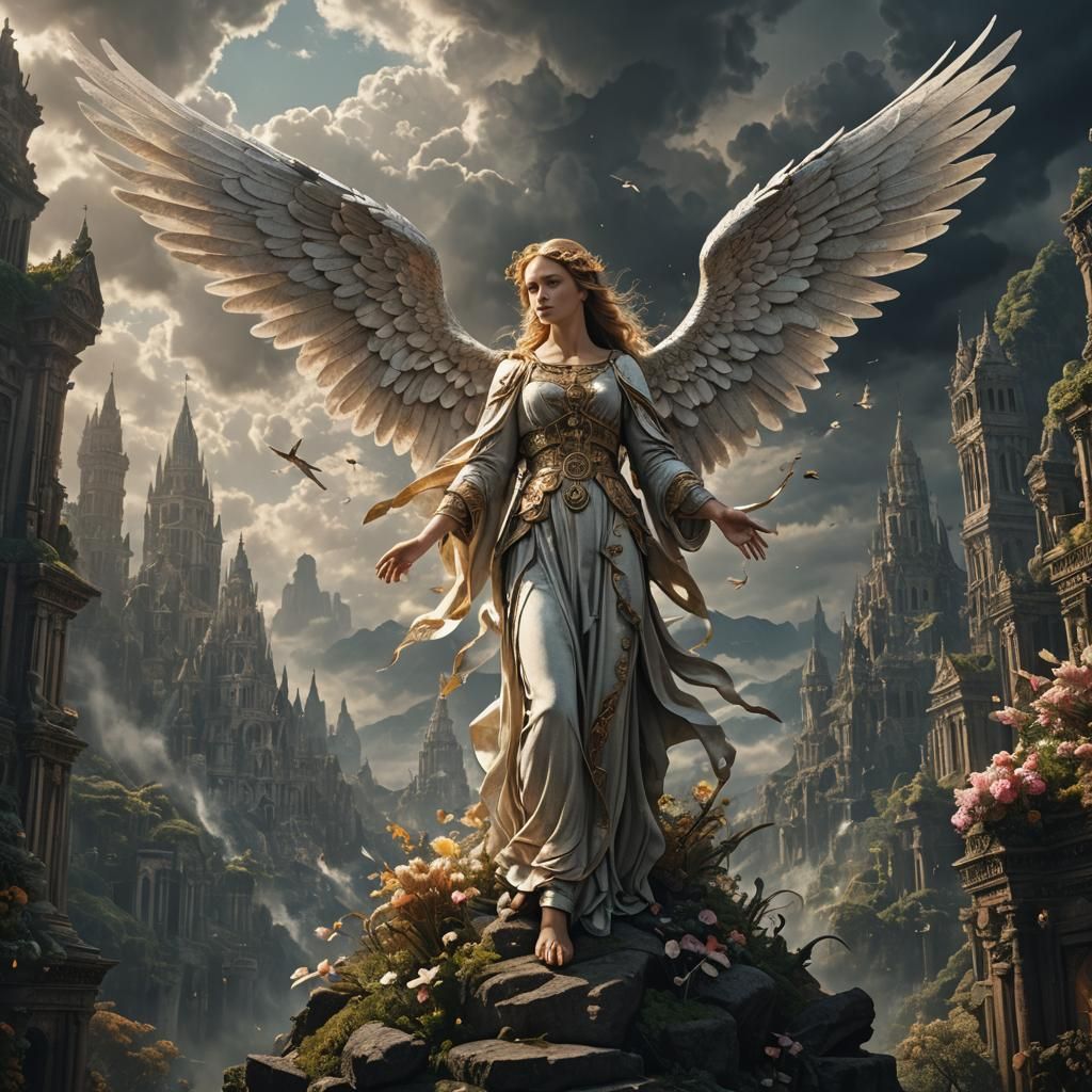 the angel of life