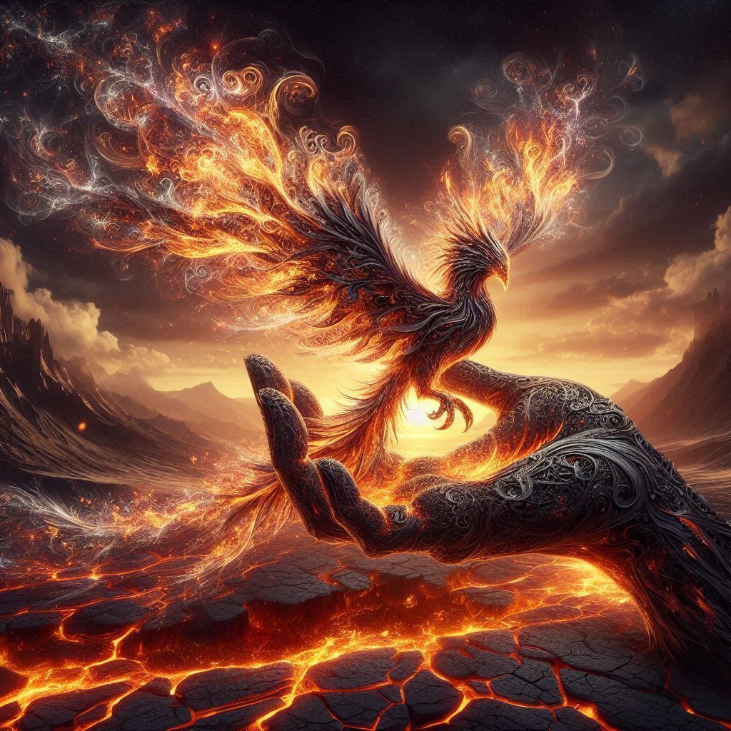 Phoenix approaching rebirth