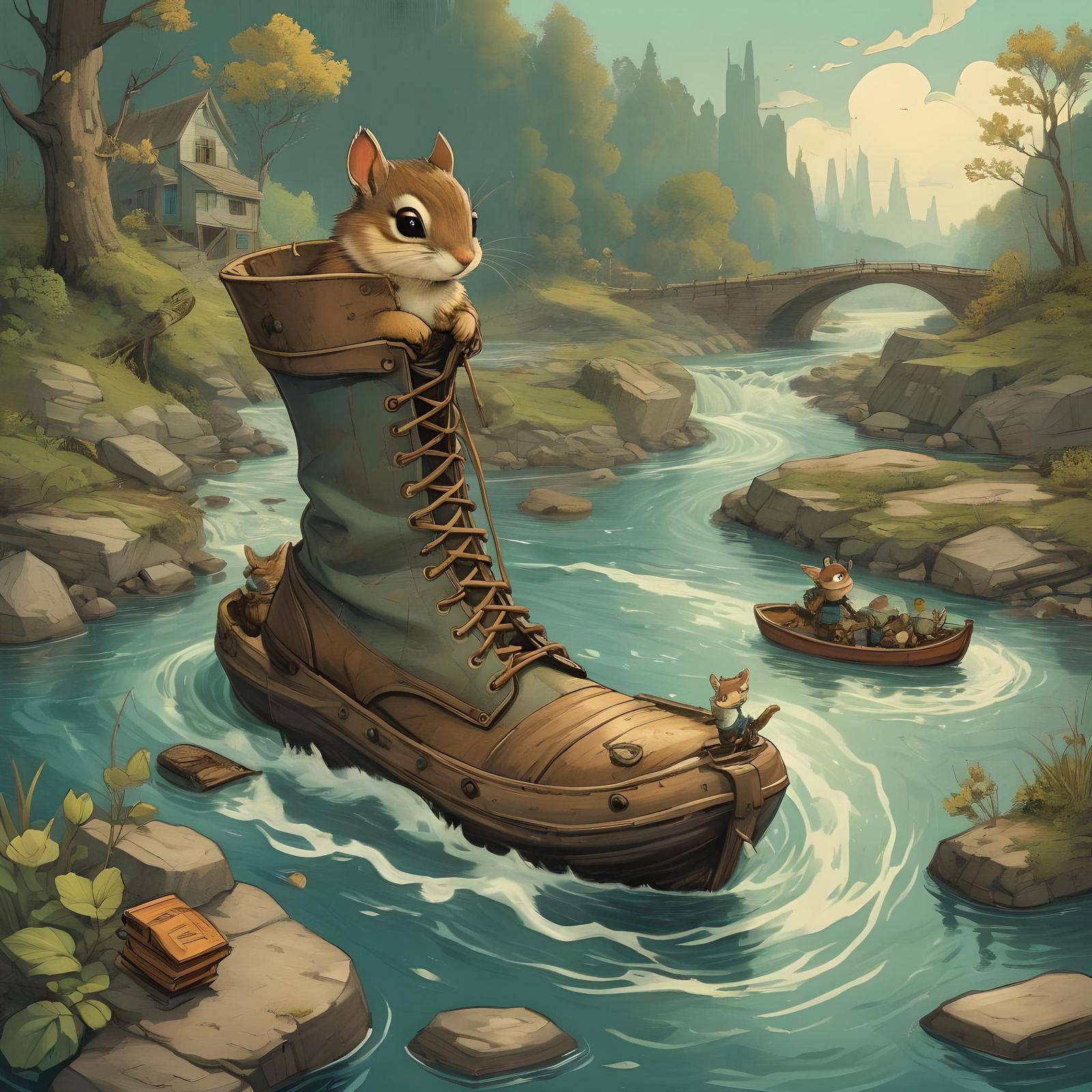 The Shoe Boat  by @St_Moses