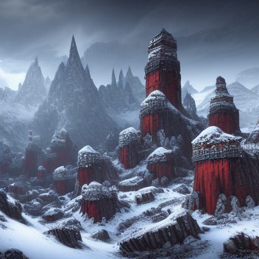 Northern dukedom in the snowy, stony mountains