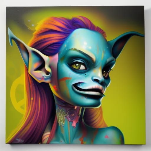 fancy female goblin