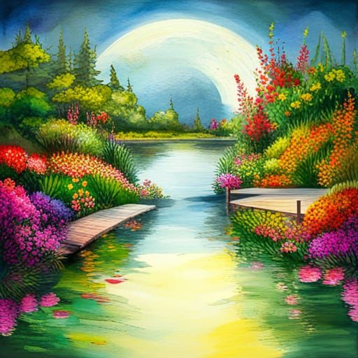 romantic garden