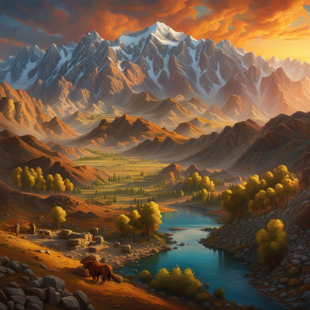 Epic world landscapes collection - #24 Tajikistan