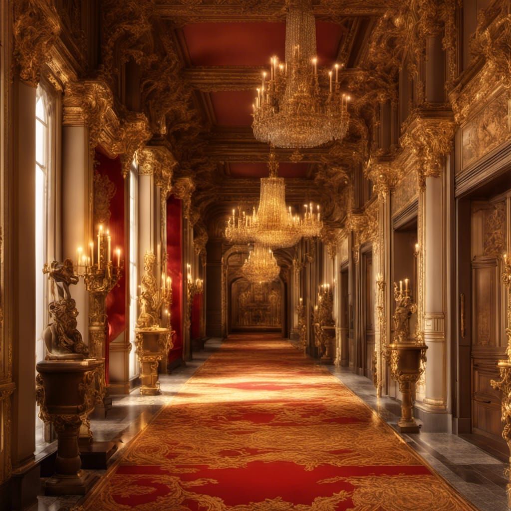 The Main Hall of Anderson Castle