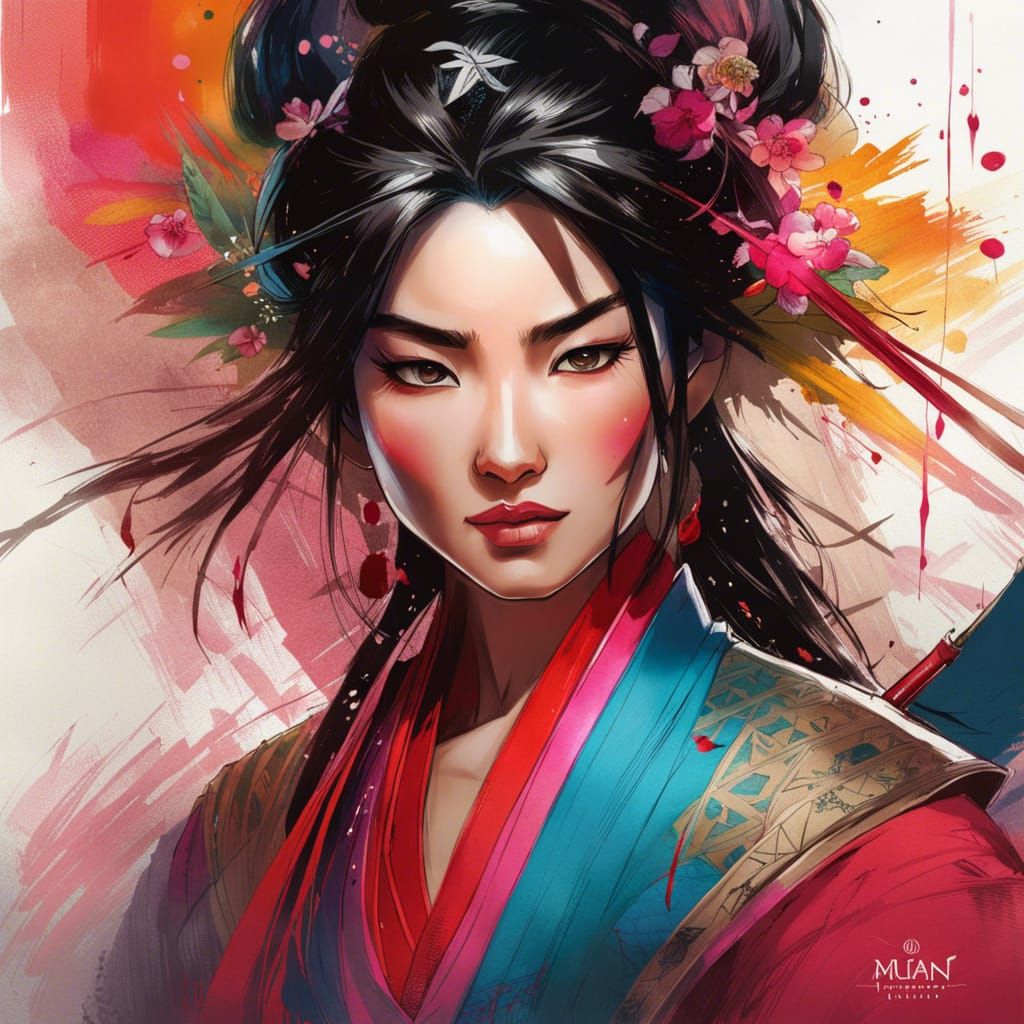 Mulan - AI Generated Artwork - NightCafe Creator