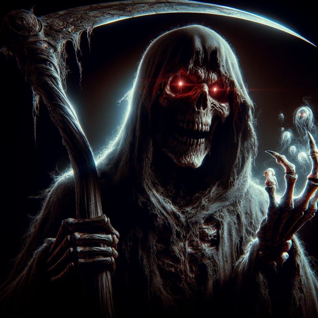 A grim reaper  by @Vix