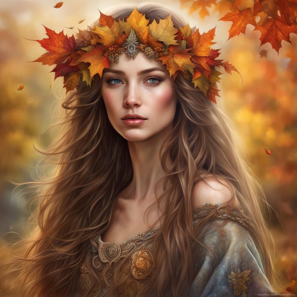 Princess of Autumn   by @Martha 