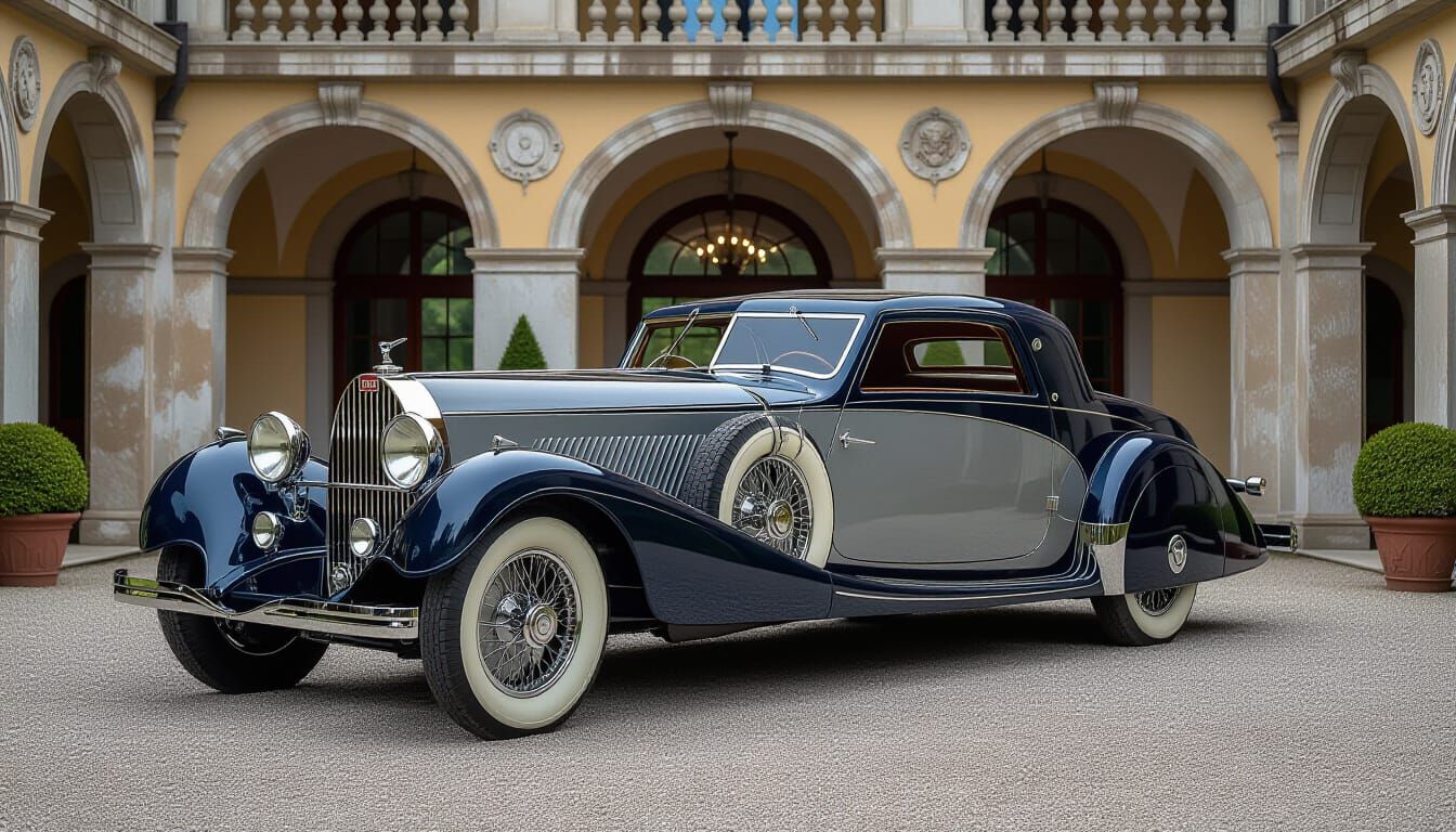 1932 Bugatti Type 64 Longue Coupé Dietrich  by @Cars