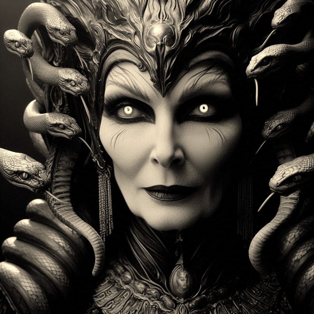 Call of Cthulhu RPG characters, the snake witch