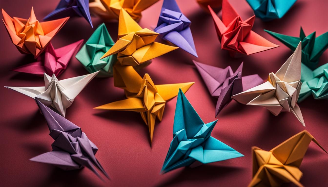 beautiful old japanese origami