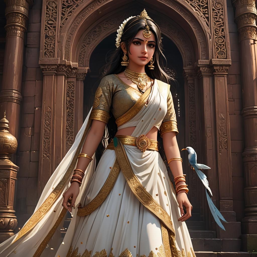 Indian chhotisi akeli ladki Khushi ne darwaza khola aur dheere dheere andar chali gayi.