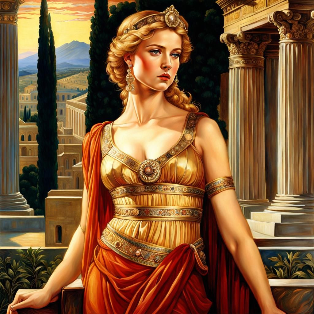 Helen of Troy - AI Generated Artwork - NightCafe Creator