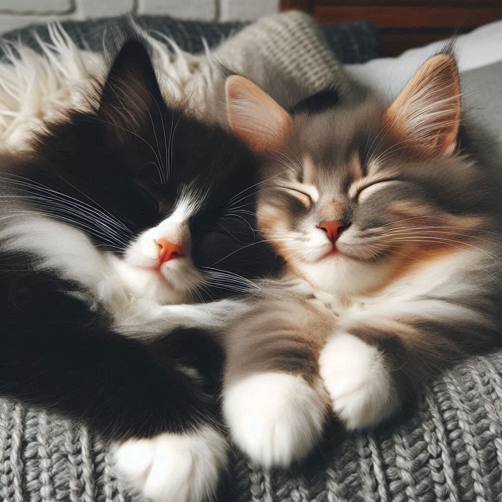 Luna and Snoozy-Q