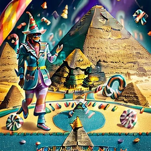 (Micheal Jackson: 16.7)in (Giza Pyramids :45.6) dance with (...