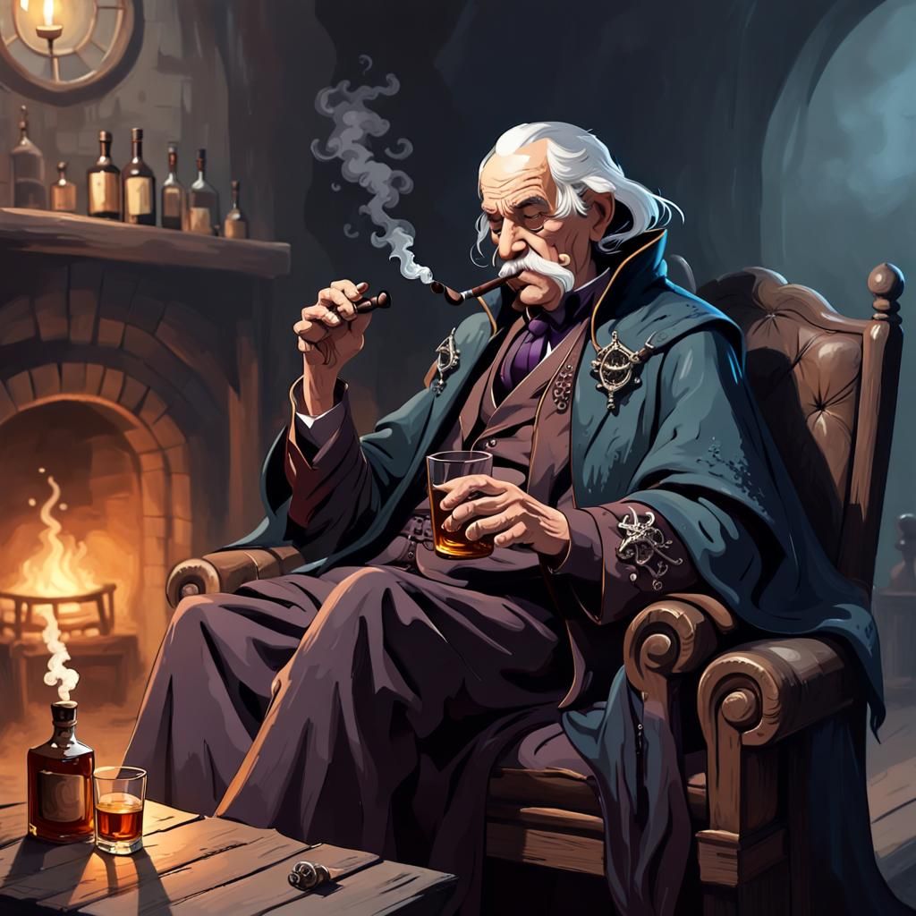 Tired Old Wizard