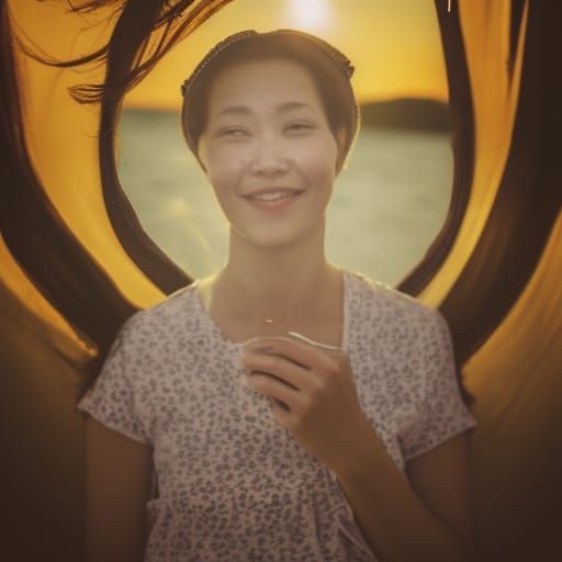 Woman in Summer