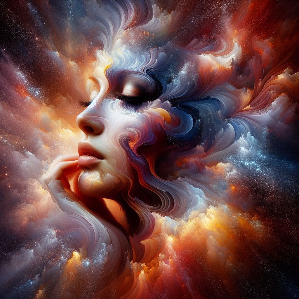 Abstract Surreal Portrait