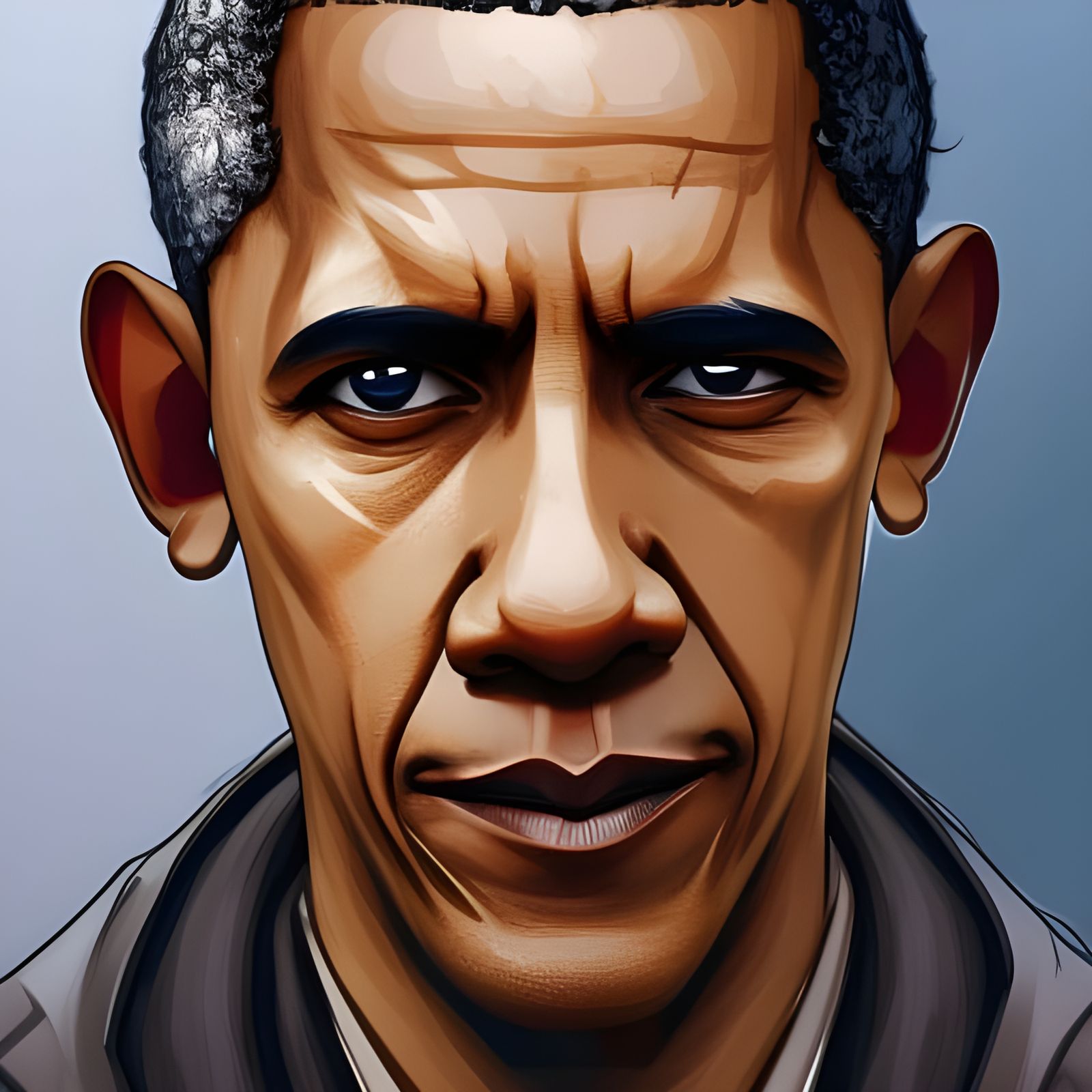 Barack Obama - AI Generated Artwork - NightCafe Creator