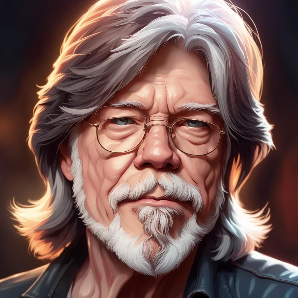 Bob Seger,  head and shoulders portrait, 8k resolution conce...