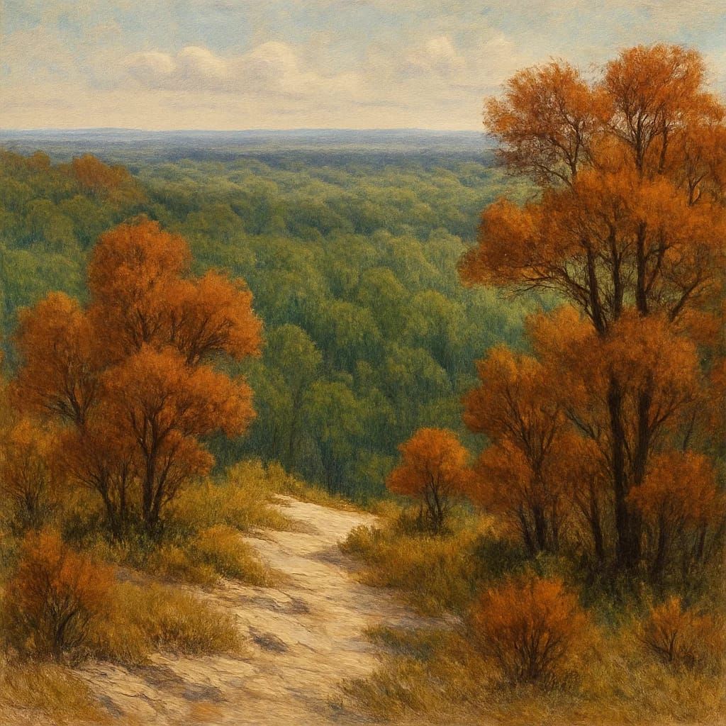 שביל בחורשה