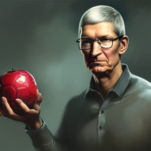 Tim Cook X Manchester United V2