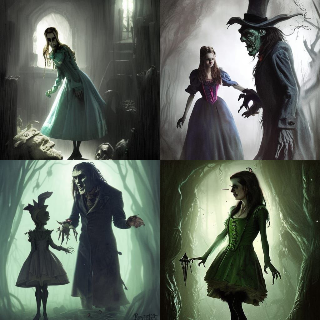 Candi meets the witch