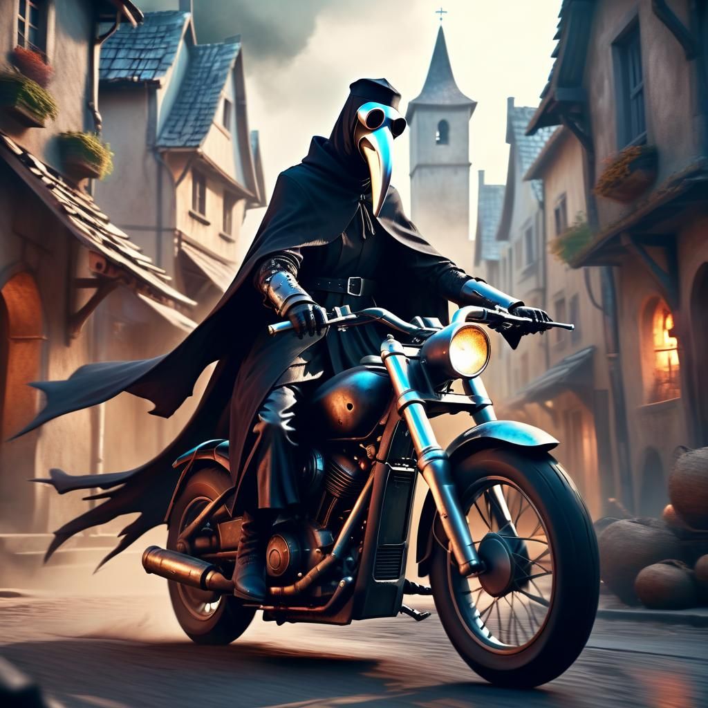 plague rider - AI Generated Artwork - NightCafe Creator