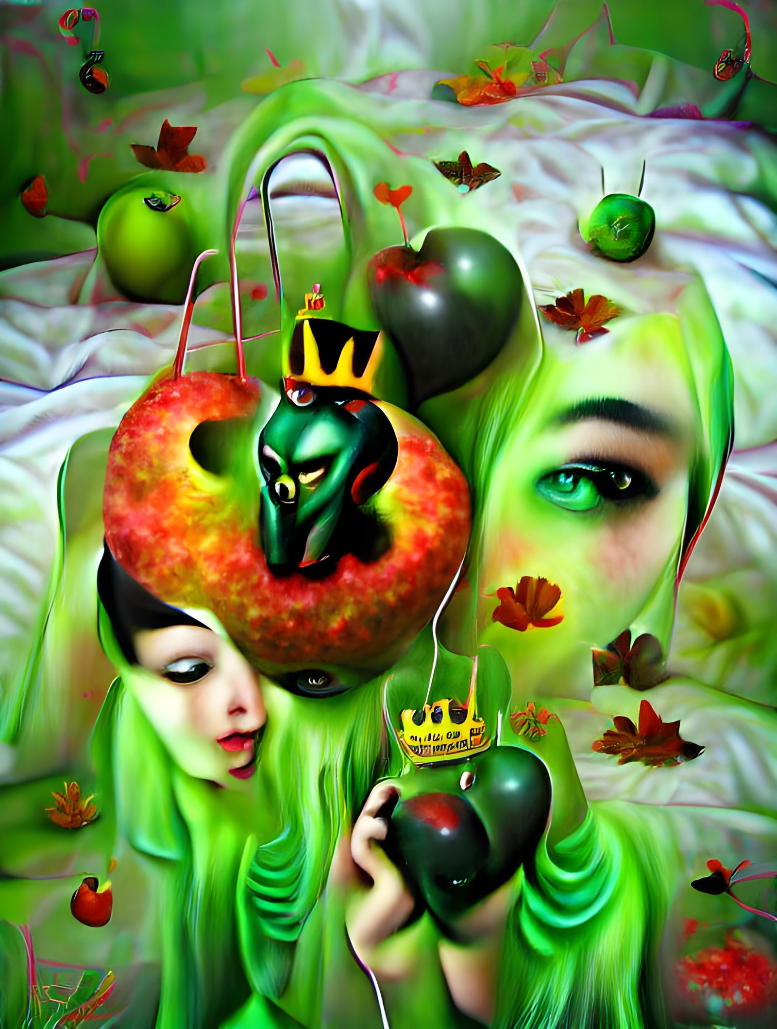 The evil green apple queen 2