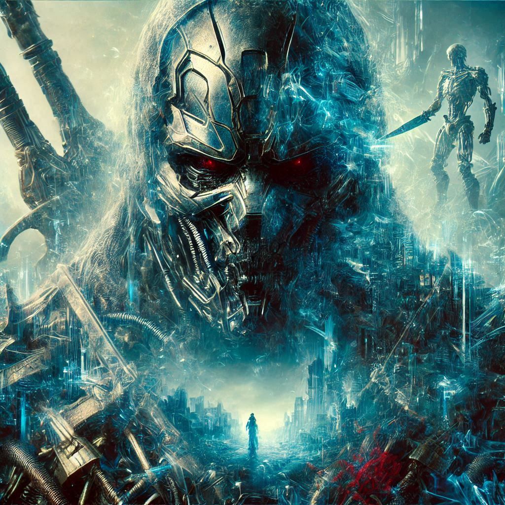 double exposure beautiful fantasy DALL-E 3 portrait landscape..