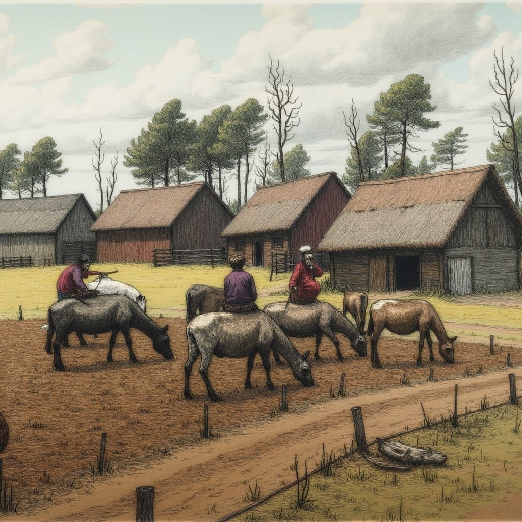 <lora:Erik Olsson 2:1.0> Farm workers